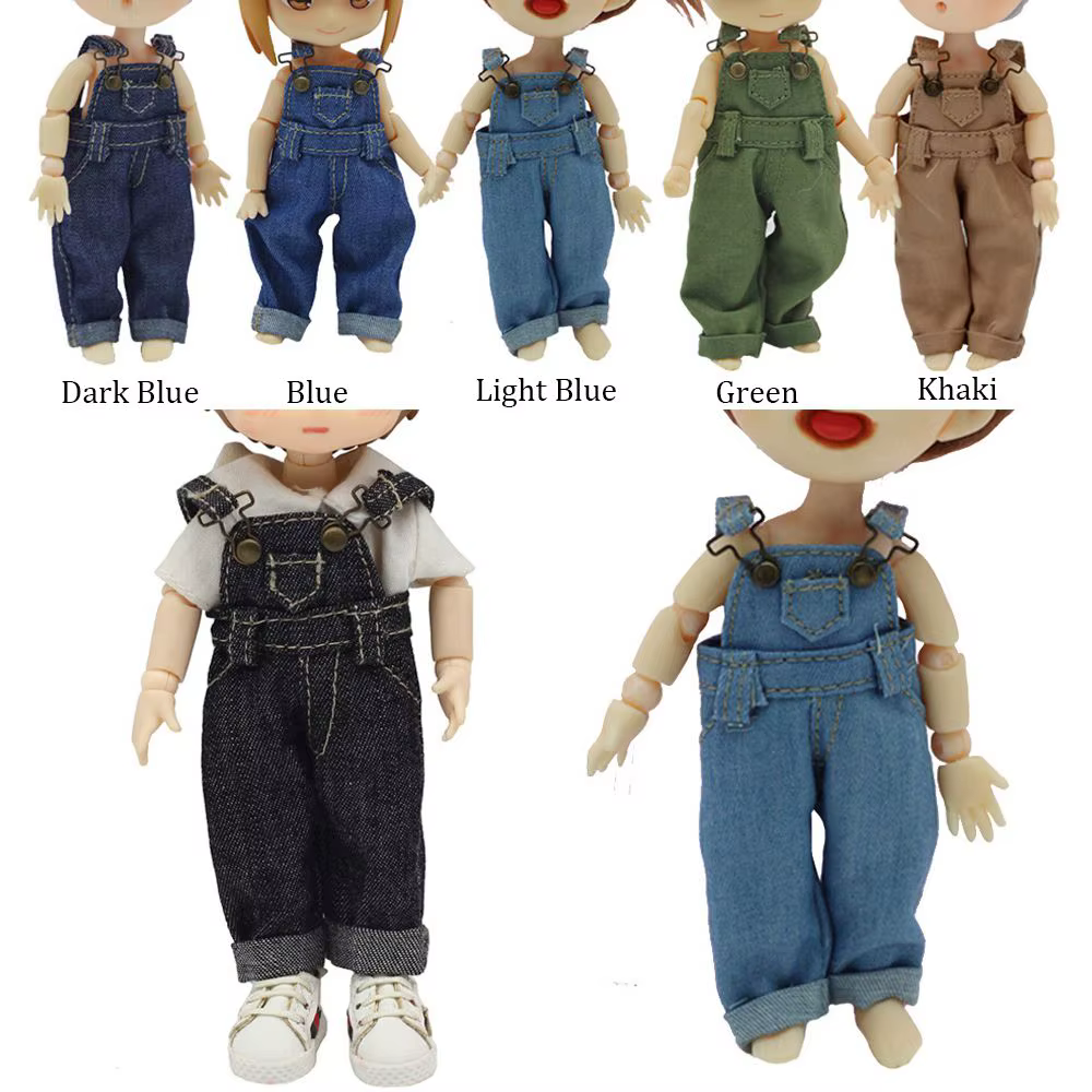 Pantalón vaquero en azul claro para Obitsu