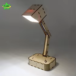 Lámpara noche LED mesa plegable kit montaje ciencia infantil