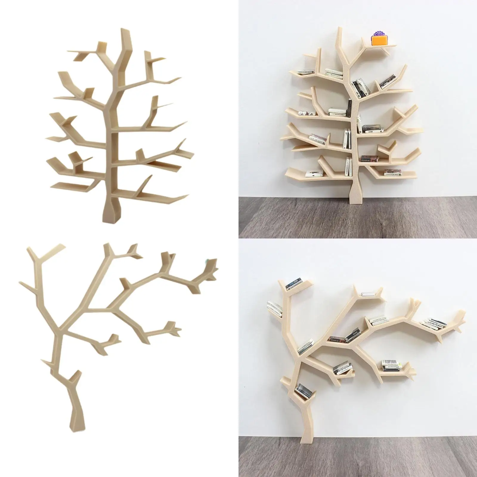 Estantería para casa de muñecas imitación con libros - imagen 3
