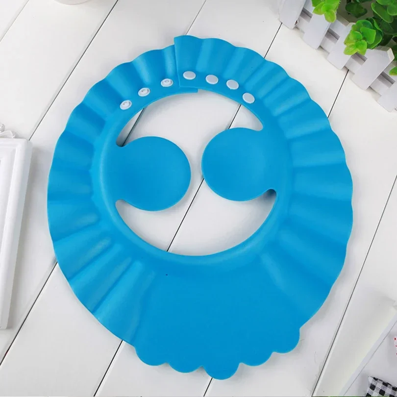 Gorro de baño ajustable para bebé con visera antisalpicaduras - imagen 5