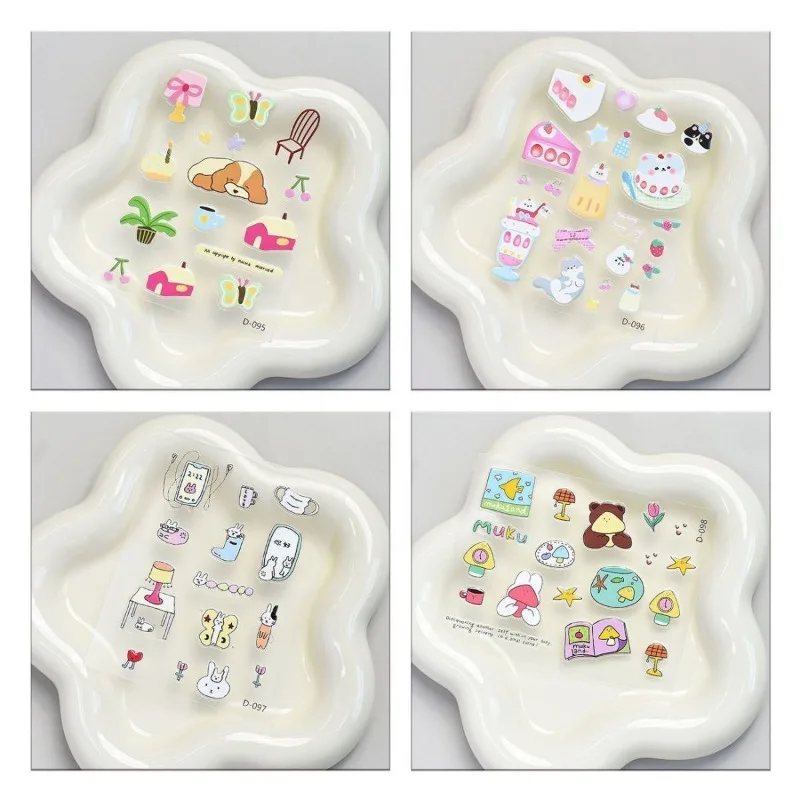 Pegatinas 3D de gelatina INS para decorar cuadernos y diarios - imagen 5