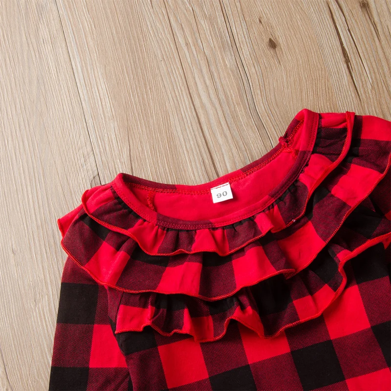 Conjunto uniforme de punto cálido para niña: jersey y falda plisada - imagen 5