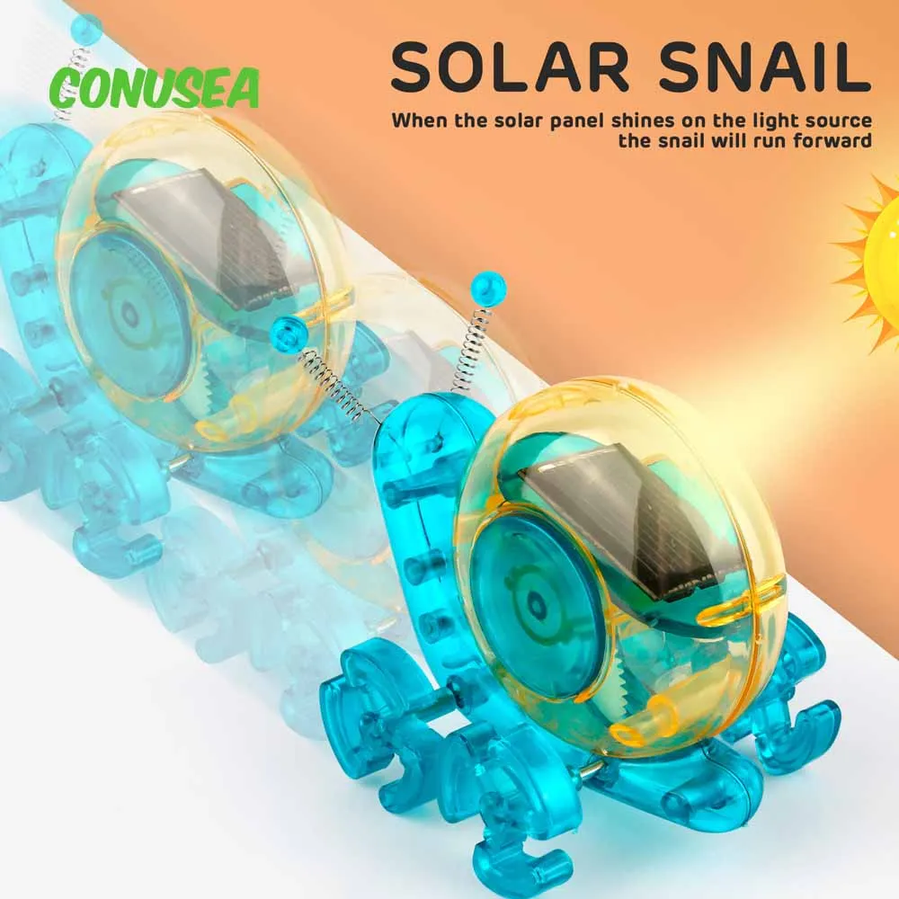 Juguete solar educativo: coche de caracol con energía limpia - imagen 5
