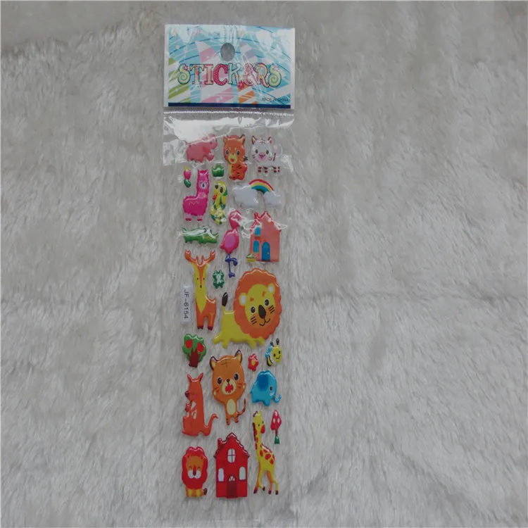 Pegatinas animales en relieve para álbumes de recortes y regalo - imagen 4