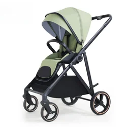 Cochecito de bebé ligero 2 en 1 plegable y portátil para exteriores