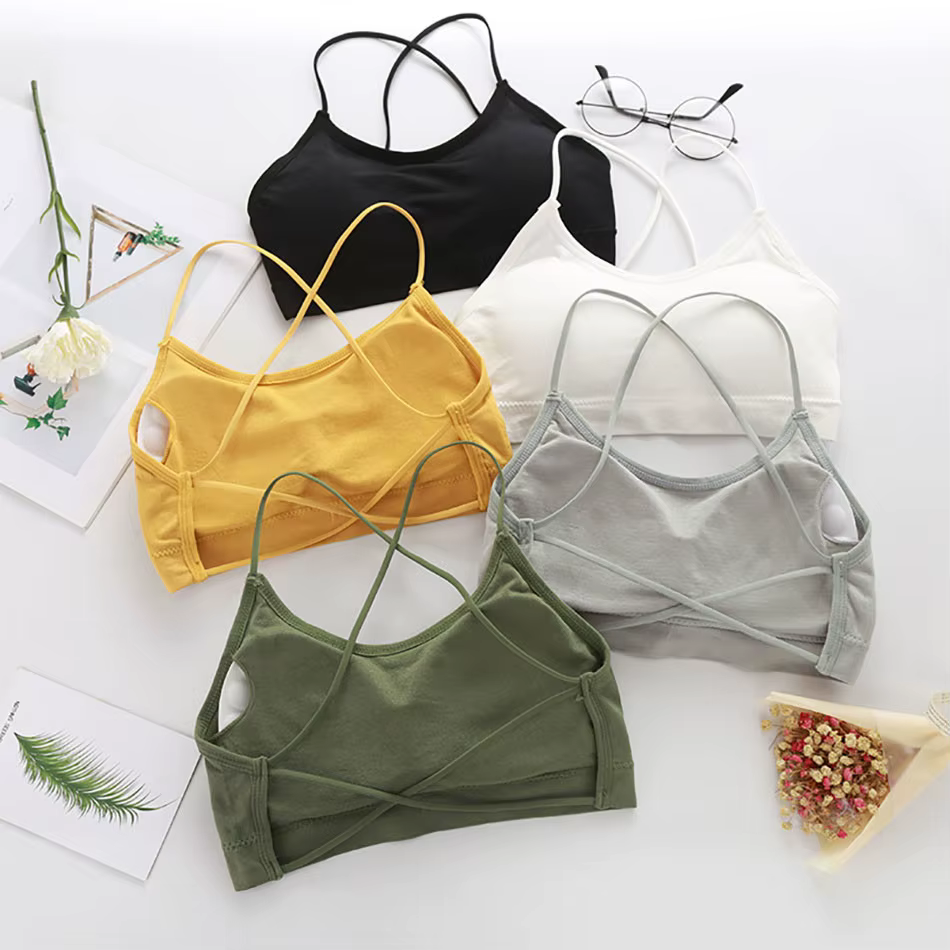 Bralette deportivo transpirable para niña – Confort total - imagen 5