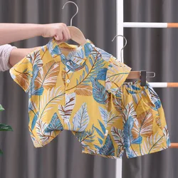 Conjunto deportivo de verano para niño – Camiseta y shorts de algodón