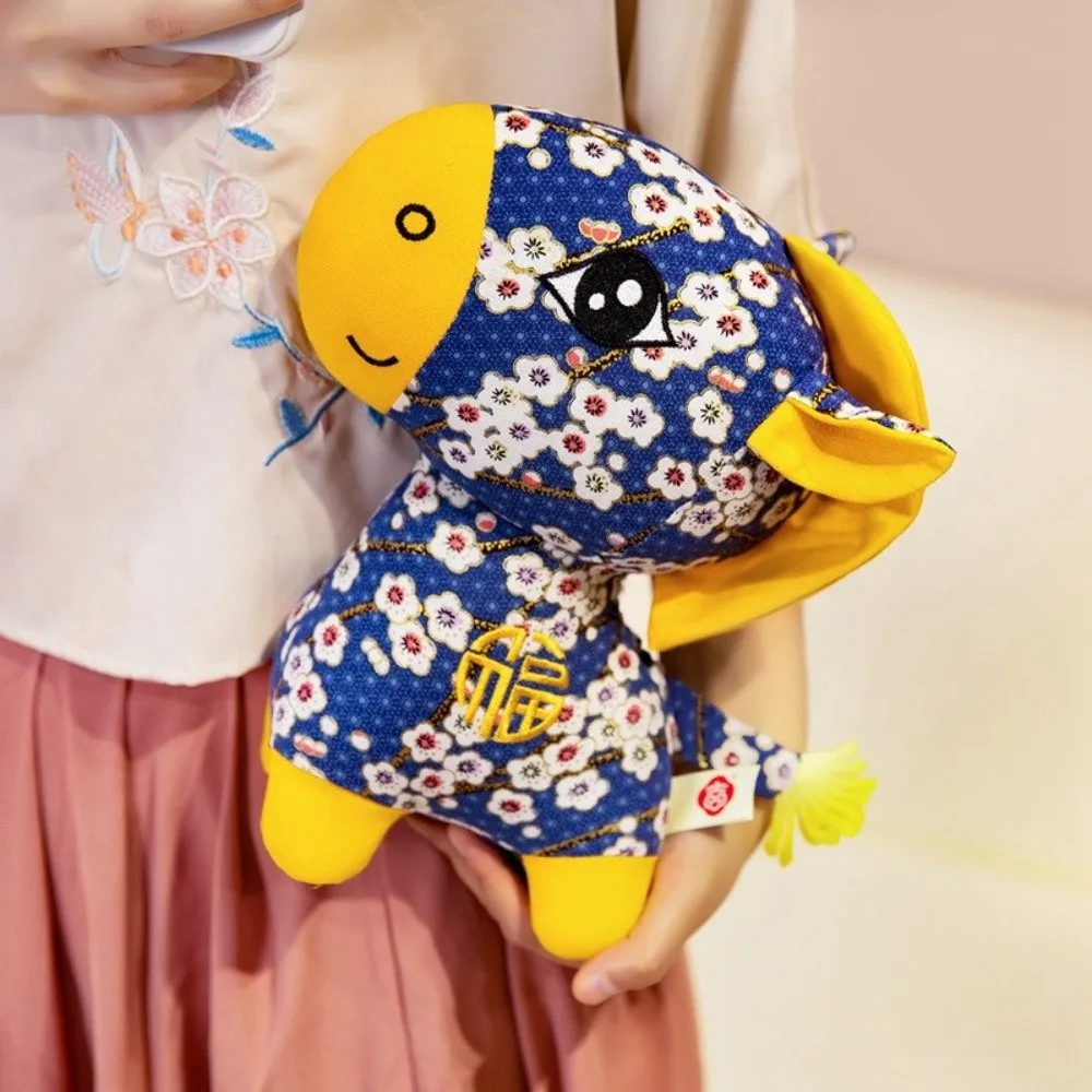 Peluche de caballo suave estilo chino, dibujos animados - imagen 4