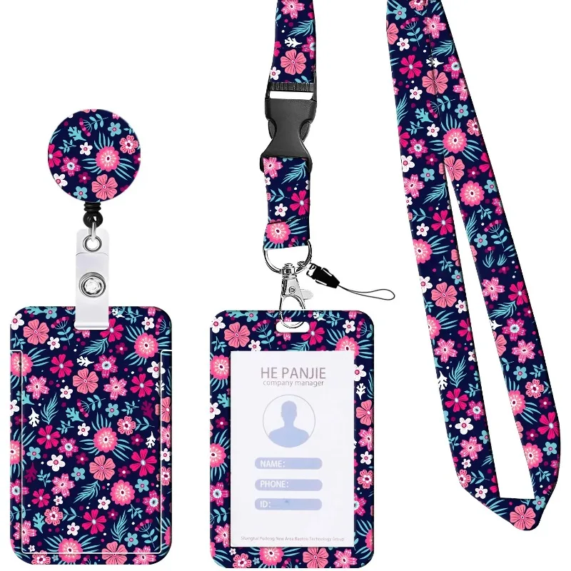 Funda transparente con cordón para identificación escolar