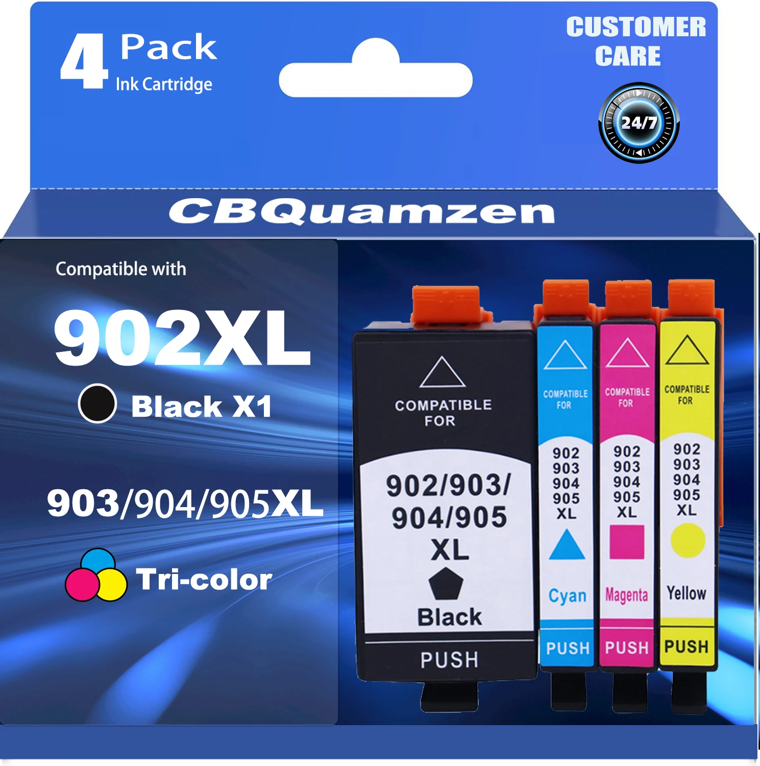 Cartuchos de tinta compatibles 902XL para OfficeJet - imagen 3