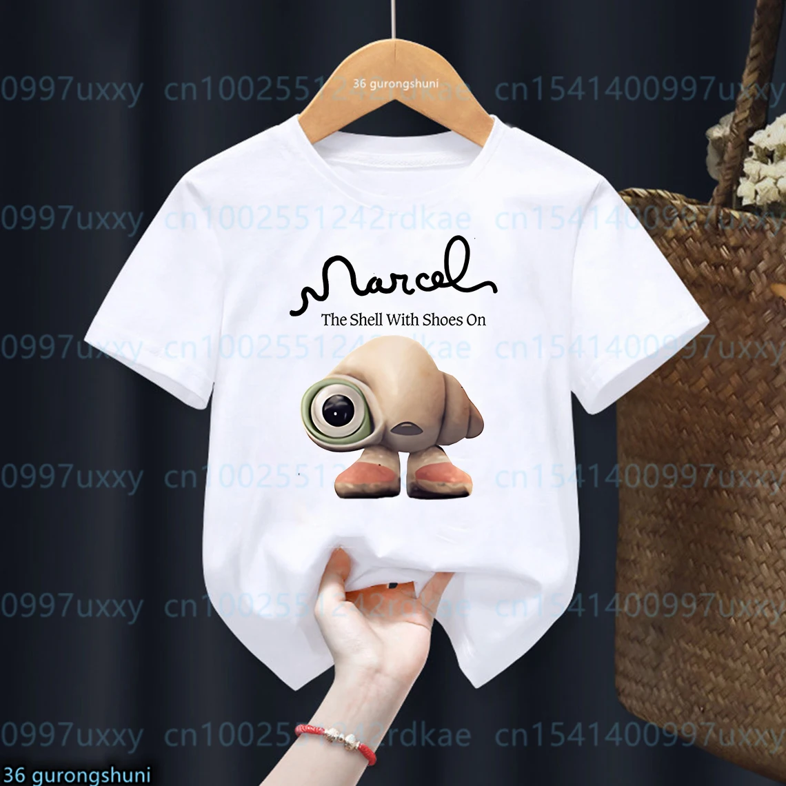 Camiseta infantil manga corta con print – Estilo Kawaii para niño - imagen 4