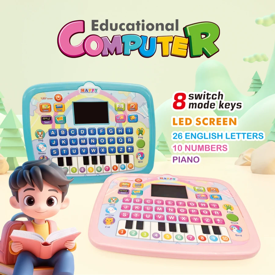 Jouet d'éducation précoce con pantalla LED