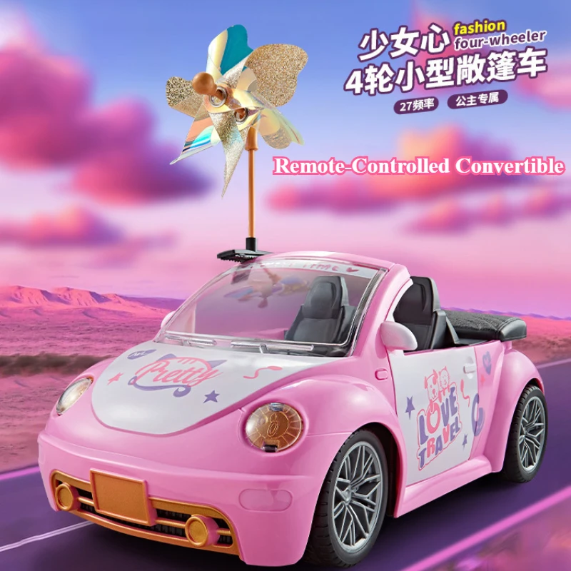 Coche teledirigido todoterreno con luces LED para niñas - imagen 4