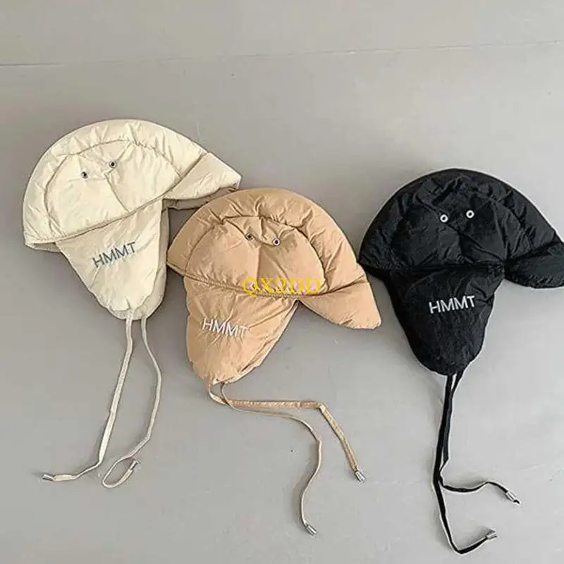 QX2D gorro con orejeras de algodón cálido para niños - imagen 4