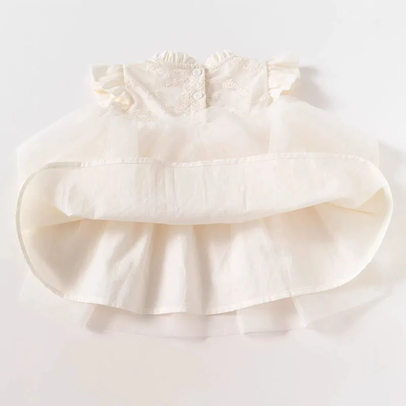 Vestido de verano sin mangas para bebé niña – Princesa en malla - imagen 5