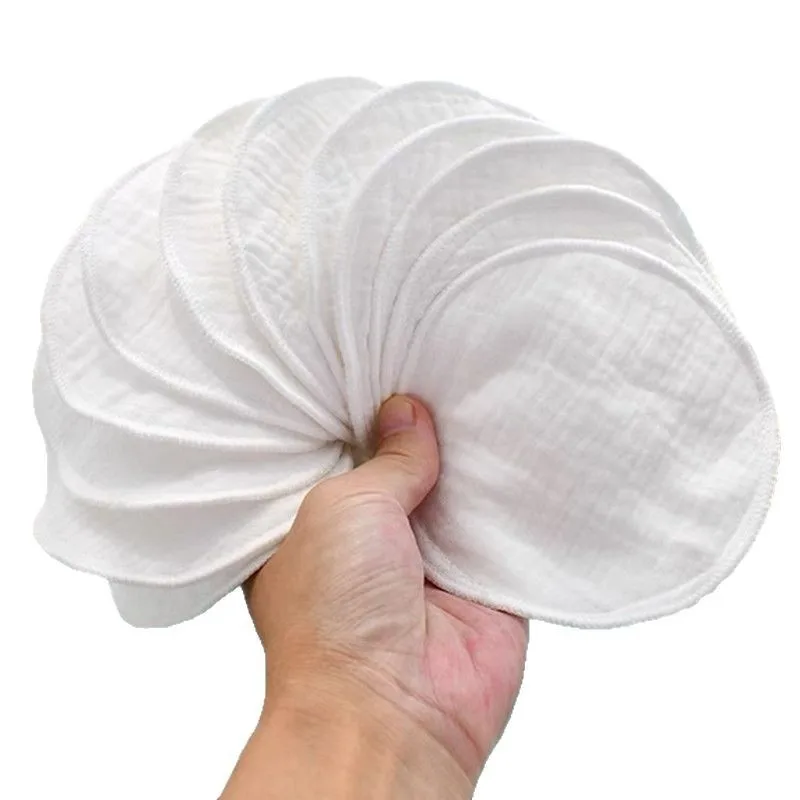 Almohadillas de lactancia reutilizables de algodón a prueba de fugas - imagen 3
