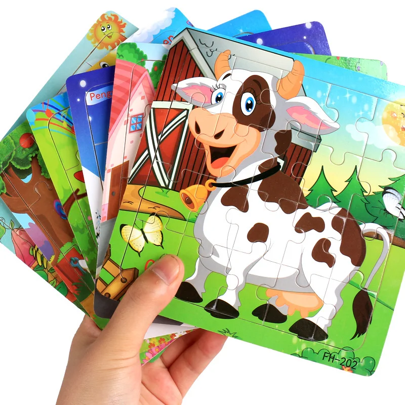 Puzzle de madera educativo Montessori - Juego 3D para ninos pequenos - imagen 5