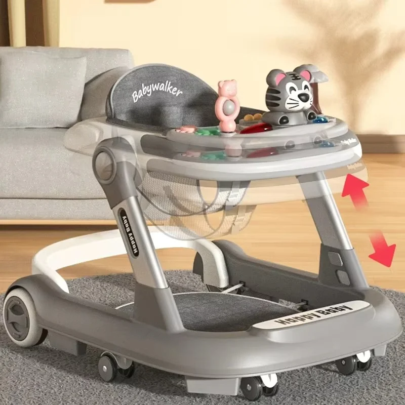 Carro de paseo multifuncional para bebé antideslizante plegable - imagen 4