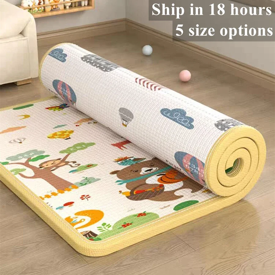 Alfombra de juegos plegable para bebés: estera sensorial - imagen 3