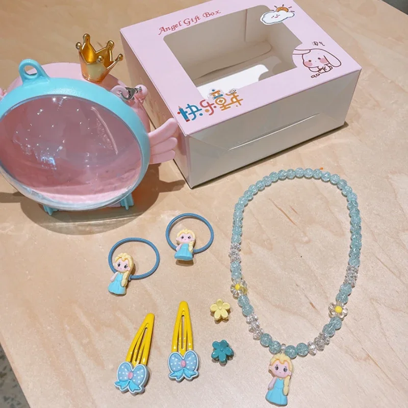 Set de accesorios para el cabello con joyas – diademas y collar - imagen 2