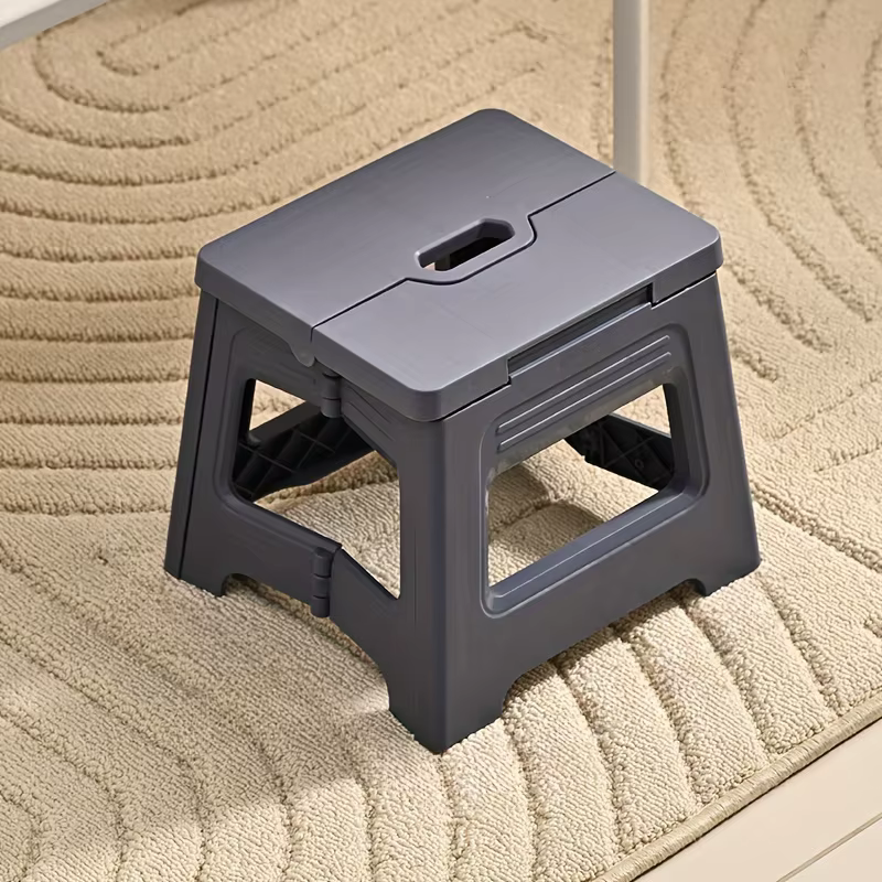 Taburete plegable infantil portátil para niños de plástico duradero - imagen 2