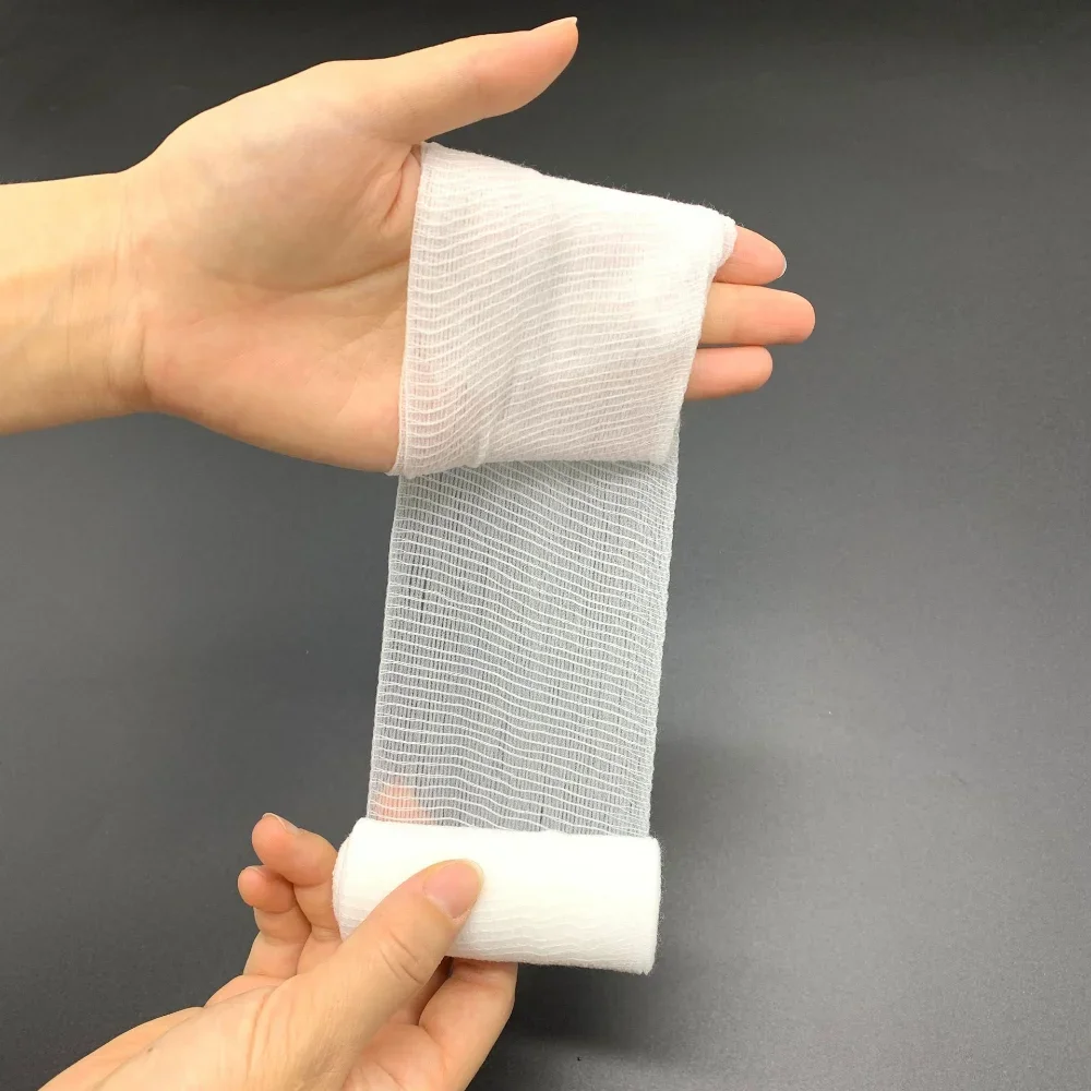 Venda elástica PBT de algodón para curas y primeros auxilios - imagen 4