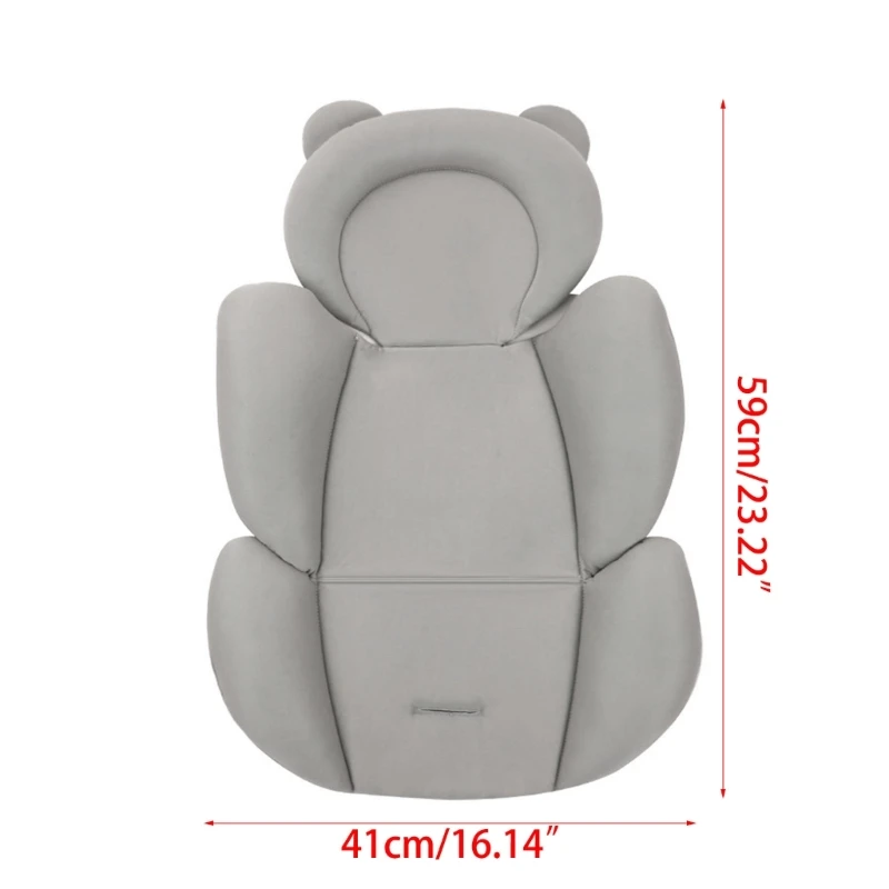 Cojín de asiento para bebé en coche: soporte cervical seguro - imagen 3
