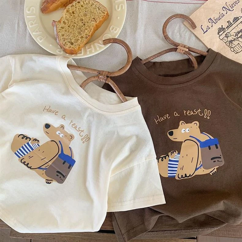 Camiseta manga corta infantil con estampado