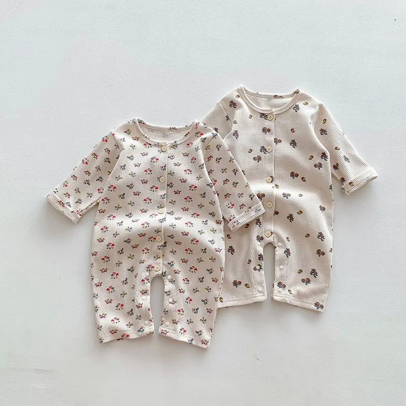 Milangel pijama de gofres para bebé dormir en otoño - imagen 3