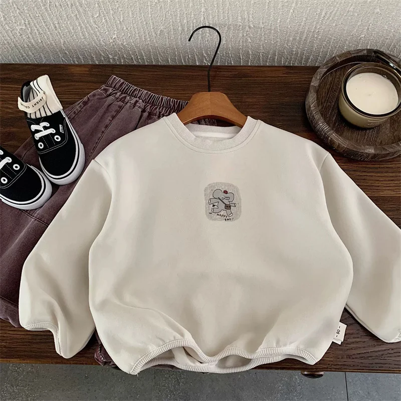 Sudadera infantil de otoño cálida para niños – manga larga - imagen 5