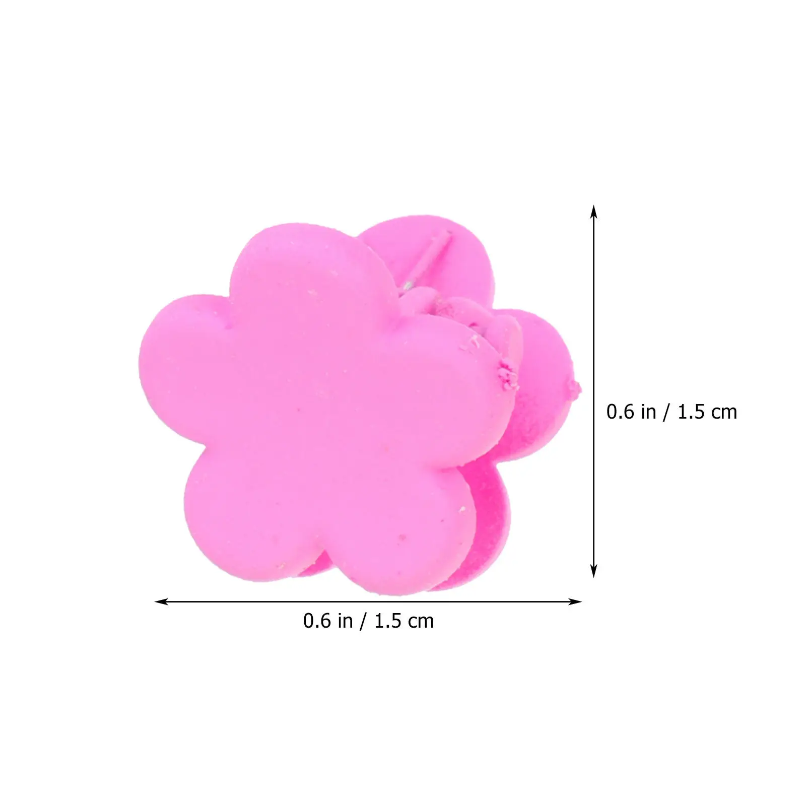 Pinzas para el cabello bebé con flores y motivos de animales - imagen 2