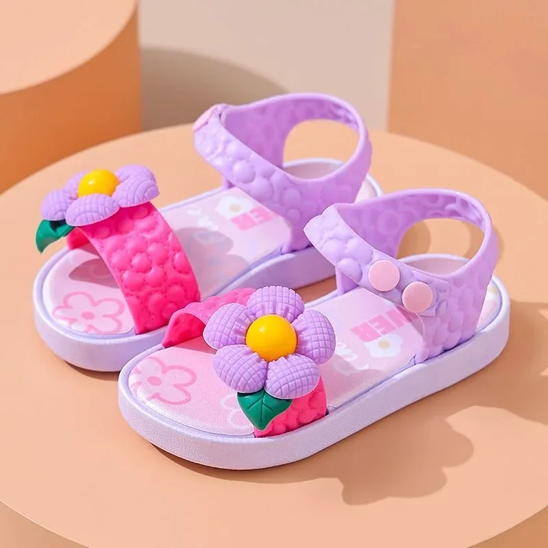 Sandalias antideslizantes de suela blanda para exterior, verano - imagen 4