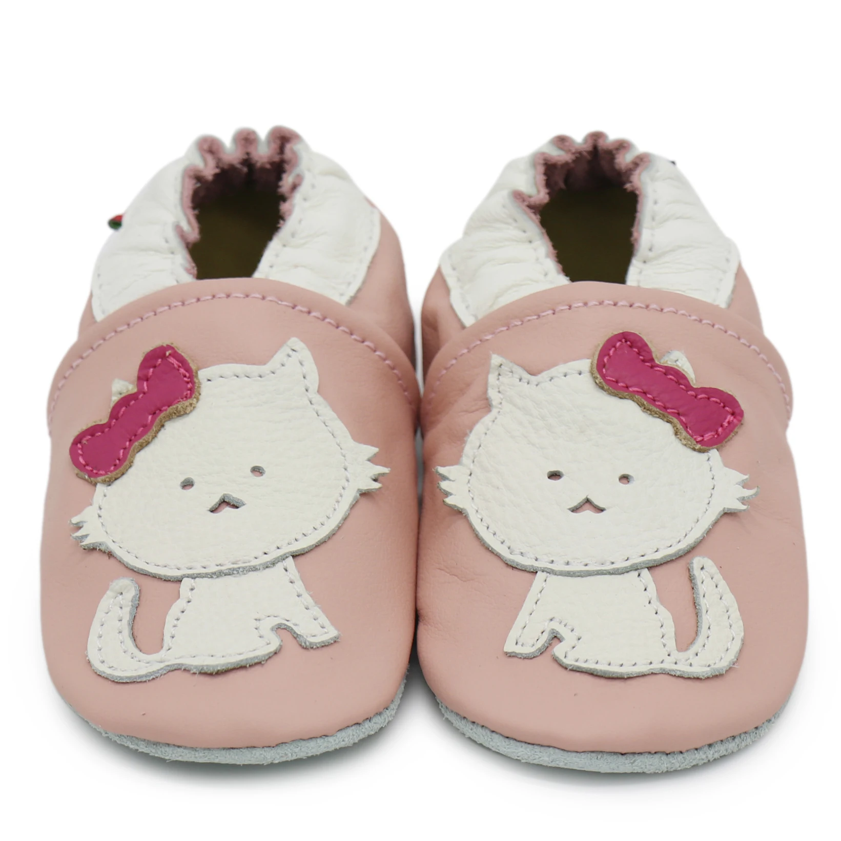 Zapatillas piel para primeros pasos – Carozoo bebé]!d~[ - imagen 4