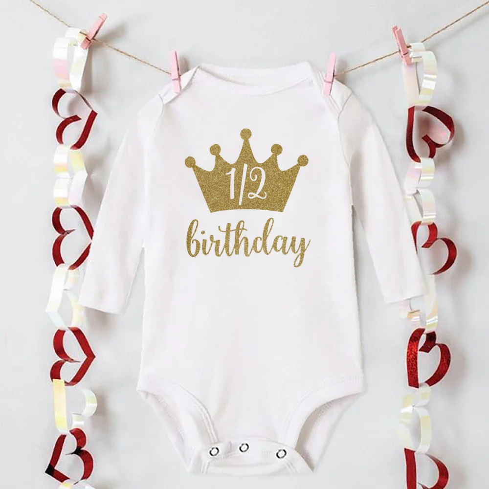 Pelele de manga larga para bebé – Ideal para fiestas de cumpleaños - imagen 4