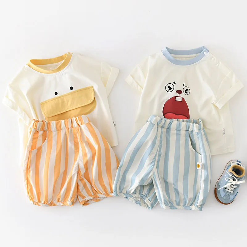 Camiseta verano niños holgada manga corta dibujo pato - imagen 5