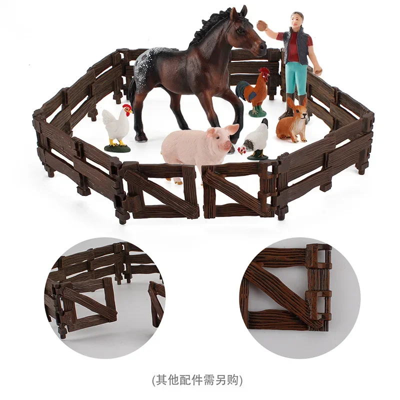 Valla con puerta para casa de muñecas – Figuer - imagen 2