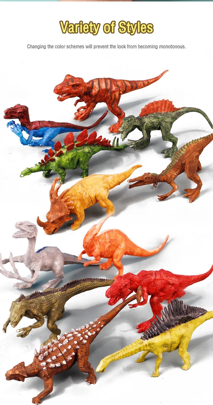 Niño pintando un dinosaurio