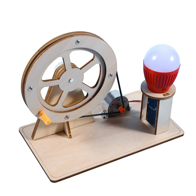 Generador manual infantil: kit de ciencias para aprender creando