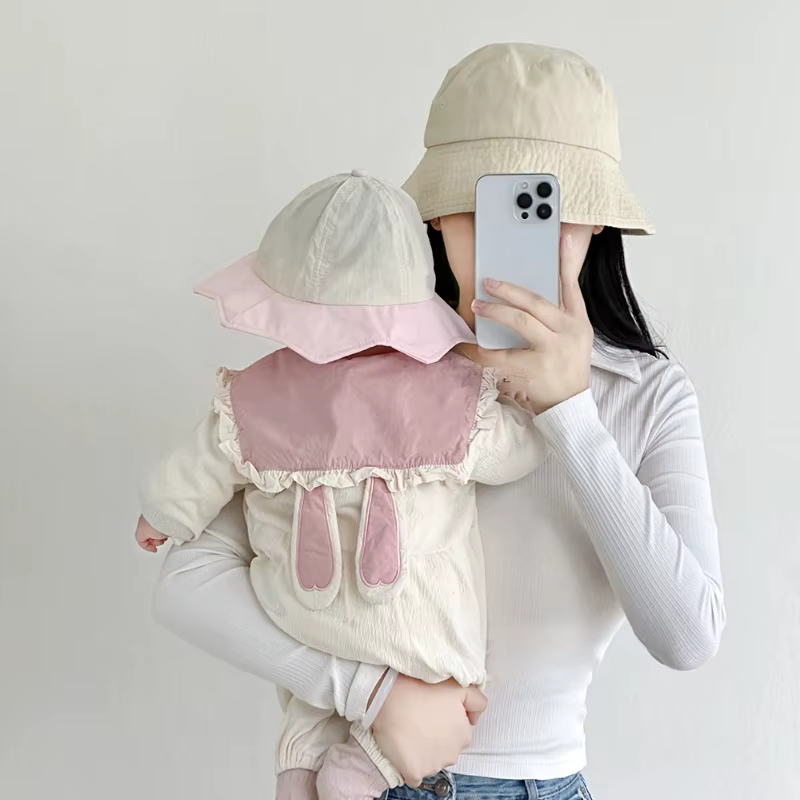 Gorro reversible de verano para niño – Estilo coreano con estampado de frutas - imagen 5