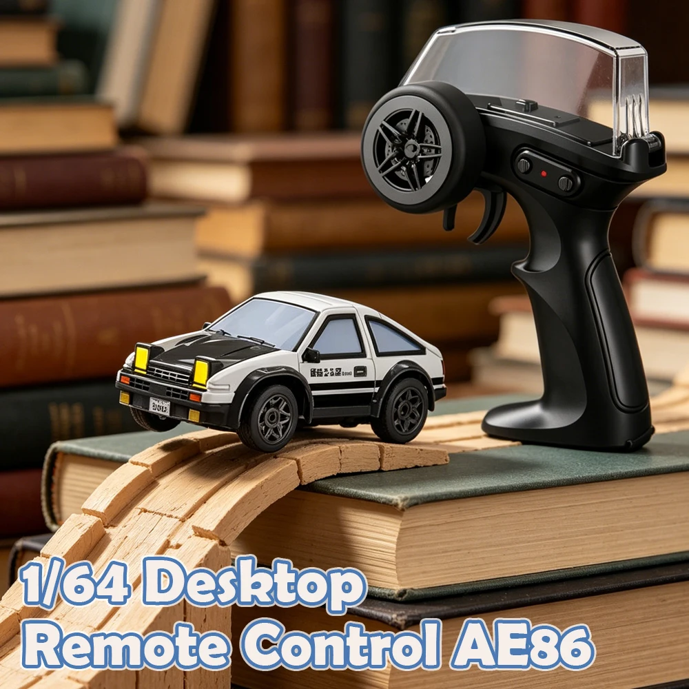 Coche teledirigido de derrape AE86 todoterreno eléctrico para niños
