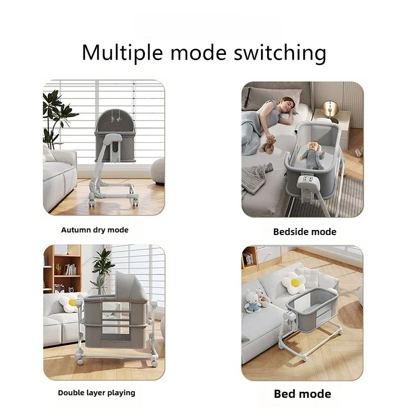 Cuna portátil multifuncional para bebé - cama de viaje para niño - imagen 2