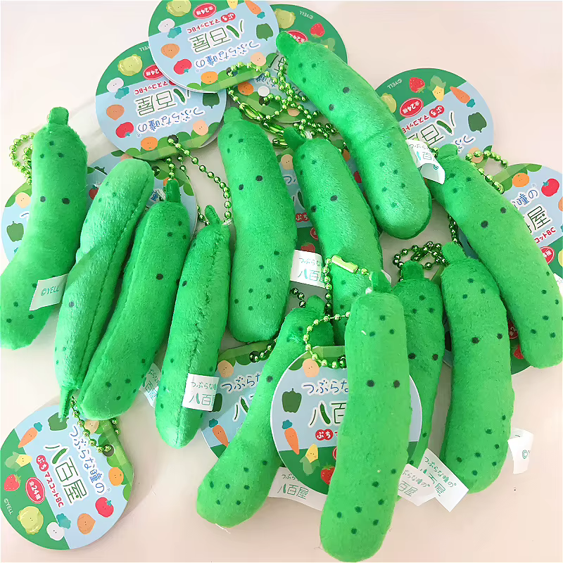 Peluches mini de frutas y verduras – Muñecos blanditos infantiles - imagen 2