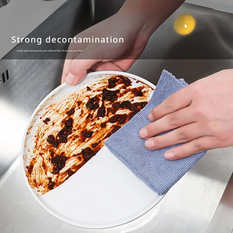 Toallas de cocina desechables de microfibra súper absorbentes - imagen 4