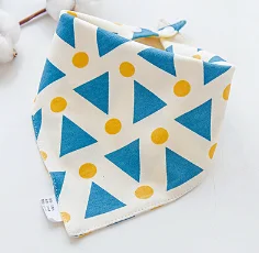Baberos bandana de algodón para bebé – Toalla de eructos infantil