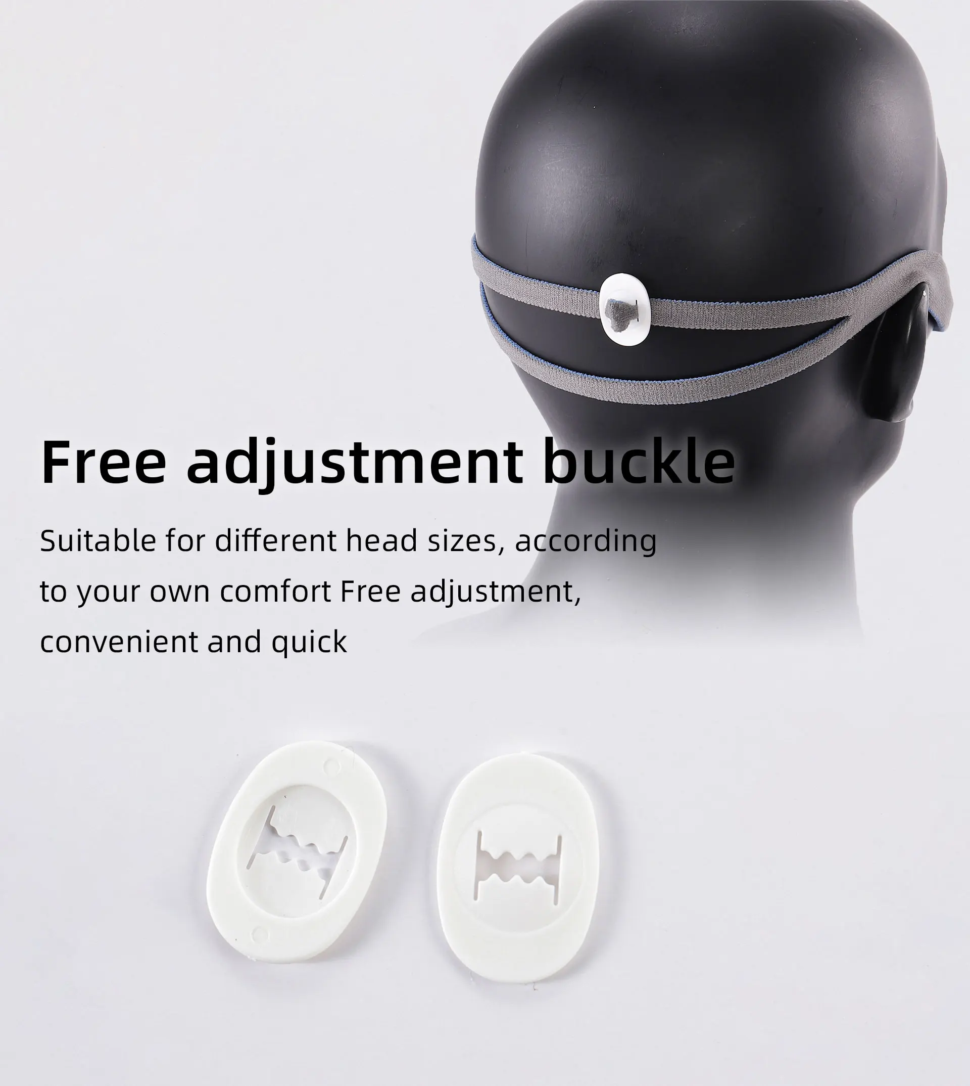 Resmed Airfit P10 correa para casco CPAP repuesto suave - imagen 5