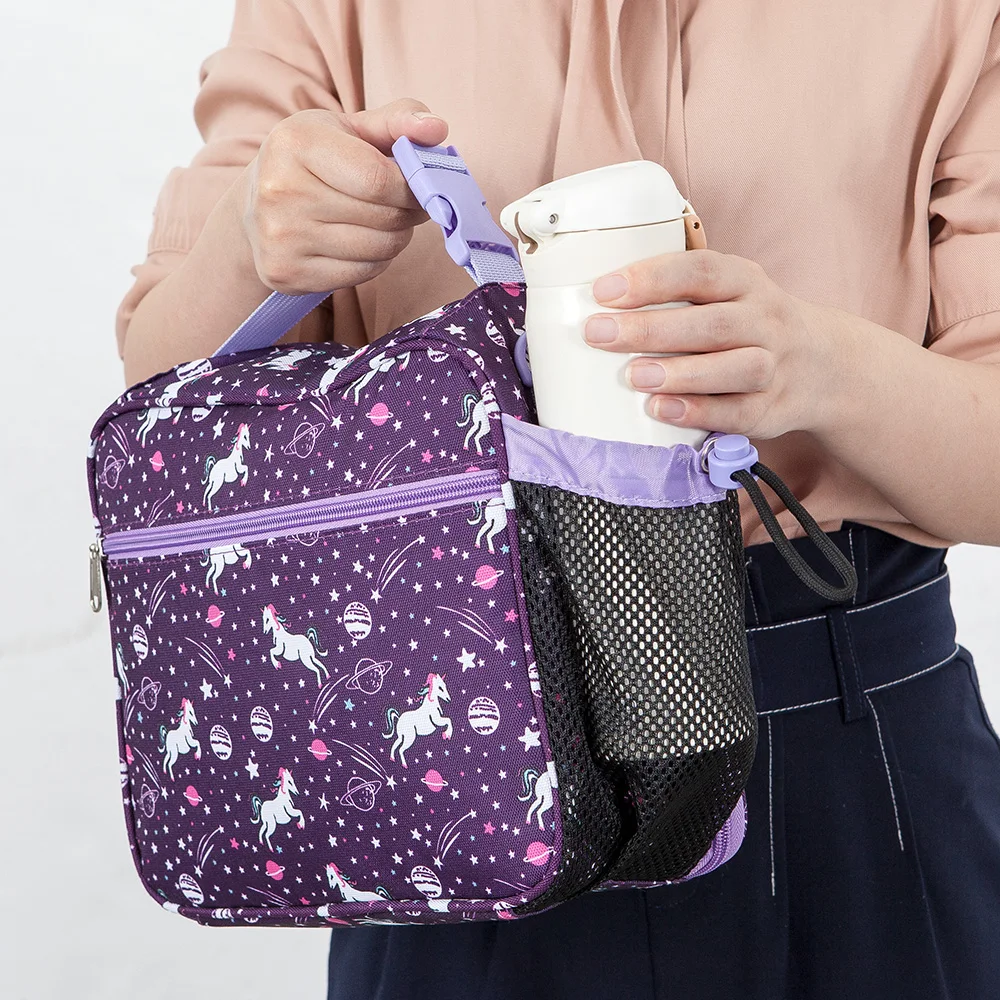 Fiambrera infantil unicornio – Reutilizable con doble aislamiento e impermeable - imagen 3
