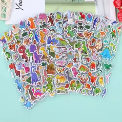 Pegatinas infantiles de animales en álbum, para niños y niñas