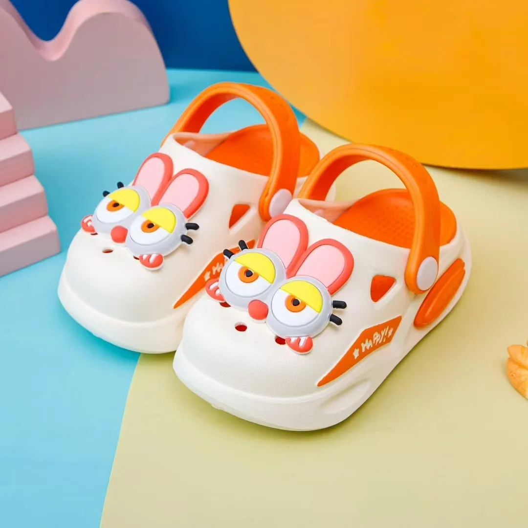 Sandalias de verano para niños antideslizantes con agujeros