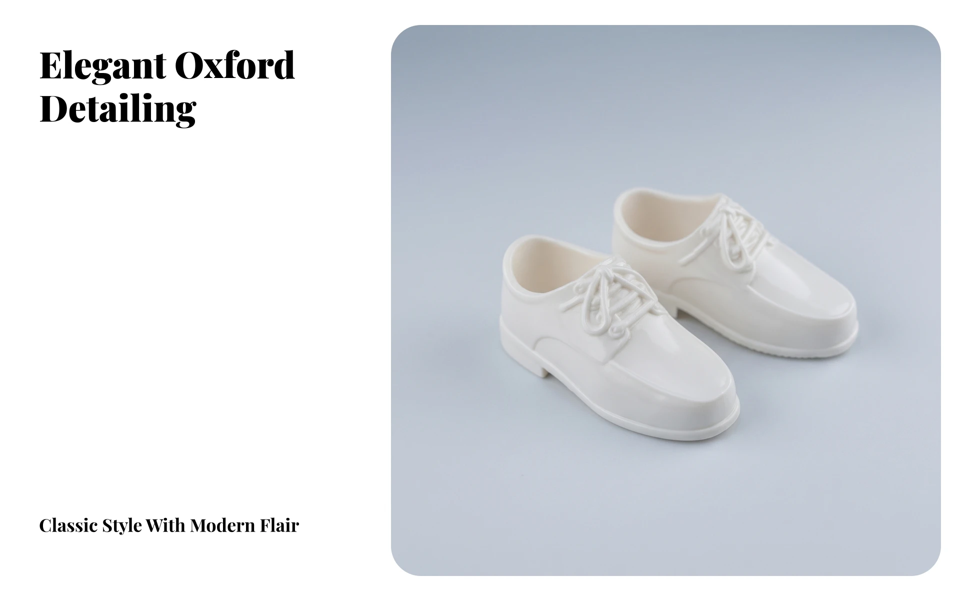 Zapatos para muñecas BJD con cordones y tacón bajo