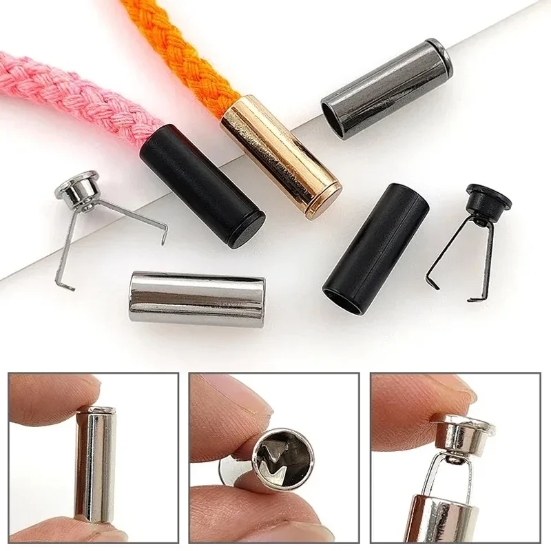Remate metálico para cordones de ropa infantil – cierre ajustable - imagen 4